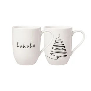 Villeroy & Boch Kubek do kawy Statement 280 ml zestaw 2 sztuk XMAS - DS - Kubki - miniaturka - grafika 1