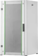 Szafy rack - Szafa Digitus Szafa sieciowa stojąca Hyper Pro 19" 22U rack 600x600, drzwi przód szyba, szary, 1000kg - miniaturka - grafika 1