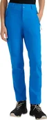 Odzież trekkingowa damska - Spodnie trekkingowe damskie 4F softshell FNK F0988 niebieskie 4FWAW25TFTRF0988 33S M - miniaturka - grafika 1