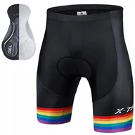 Spodenki rowerowe - Spodenki Rowerowe Kolarskie Wkładka Męskie Lgbt - miniaturka - grafika 1