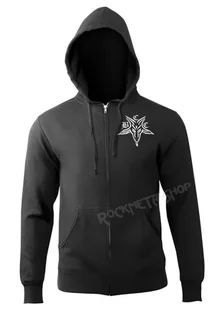 bluza BLACK CRAFT - DEATH CARD rozpinana, z kapturem-XXL - Bluzy męskie - miniaturka - grafika 1