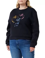 Swetry damskie - Louche Damski sweter polo Jan-carp, granatowy, 40 PL - miniaturka - grafika 1