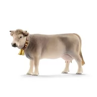 Figurki dla dzieci - Schleich Krowa rasy Braunvieh - miniaturka - grafika 1