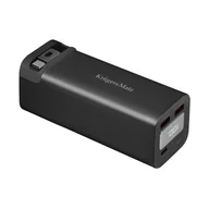 Powerbanki - PowerBank Kruger&Matz 20000 mAh Li-ion 100W z funkcją QC oraz PD - miniaturka - grafika 1