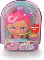 Lalki dla dziewczynek - Bellies Spagetti Roxi Mała Laleczka Bobas z różowymi włosami - miniaturka - grafika 1