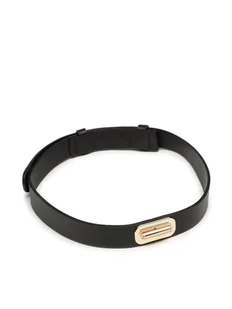 Tommy Hilfiger Pasek na talię Turnlock 2.5 AW0AW14723 Czarny - Paski - miniaturka - grafika 1