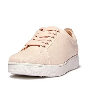Fitflop Damskie trampki z płótna Rally z różowej pianki, rozmiar 6, Pianka różana, 39 EU - Trampki damskie - miniaturka - grafika 1