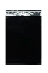 Woreczki metalizowane, 160x230+50mm czarne - Akcesoria do pakowania - miniaturka - grafika 1