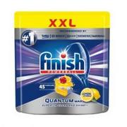 Środki do zmywarek - Finish Finish Powerball Quantum Max tabletki do mycia naczyń w zmywarkach Lemon Sparkle 45szt - miniaturka - grafika 1
