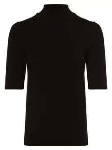 Calvin Klein - T-shirt damski, czarny - Koszulki i topy damskie - miniaturka - grafika 1
