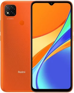 Xiaomi Redmi 9C 3GB/64GB Dual Sim Pomarańczowy - Telefony komórkowe - miniaturka - grafika 3