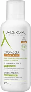 Balsam do ciała i twarzy A-Derma Exomega Control Emolient nawilżający 400 ml - Balsamy i kremy do ciała - miniaturka - grafika 1