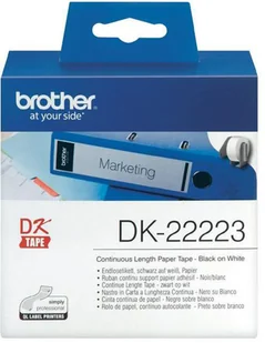 Zamiennik Brother ta$114ma ci$115gła DK-22223 50mm x 30,48m - Taśmy do drukarek barwiące - miniaturka - grafika 8