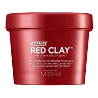 Maseczki do twarzy - Missha Amazon Red Clay Pore Mask Maska oczyszczająca 110 ml - miniaturka - grafika 1