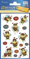 Przybory szkolne - Zdesign Naklejki brokatowe - Pszczółki - miniaturka - grafika 1