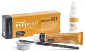 Akcesoria i kosmetyki do stylizacji brwi - Intensive Eyepearl Tinting Kit Brown Zestaw do henny, brązowy 13552 - miniaturka - grafika 1