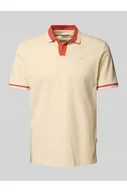 Koszulki męskie - Koszulka polo o kroju regular fit z dekoltem w serek model Evo - Blend - miniaturka - grafika 1