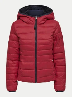 ONLY Kurtka puchowa Tahoe 15322040 Czerwony Regular Fit - Kurtki damskie - miniaturka - grafika 1