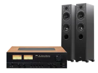 Zestawy stereo - NAD C 3050 (orzech) + Diva 5 (czarny) - miniaturka - grafika 1