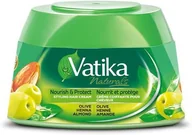Kosmetyki do stylizacji włosów - Dabur Vatika Krem do Stylizacji Włosów Oliwa-Migdał-Henna 210ml - miniaturka - grafika 1