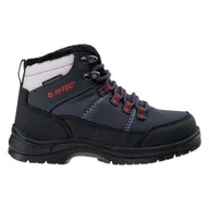 Buty dla dziewczynek - Hi-Tec Dziecięce Buty trekkingowe LUSARI MID WP JR M000147060 - miniaturka - grafika 1