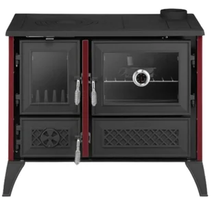 Kuchnia węglowa emaliowana westfalka piec kominek koza 9-11kW (kolor: bordo, średnica wylotu spalin: 130 mm) - spełnia anty-smogowy EkoProjekt 99682583 - Kuchnie węglowe - miniaturka - grafika 1