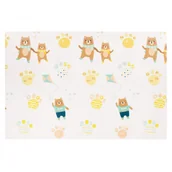 Maty piankowe - Dwustronna mata piankowa, edukacyjna 150x200 cm składana dla dzieci zwierzęta - miniaturka - grafika 1