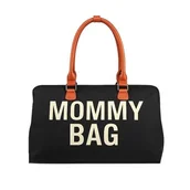 Torby i organizery dla mam - Baby Mix Torba dla mamy Mommy Bag czarna - torba - miniaturka - grafika 1