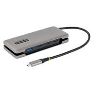 Stacje dokujące i replikatory portów - StarTech HB31CM1A3CB stacja dokująca Przewodowa USB 3.2 Gen 2 (3.1 Gen 2) Type-C Szary - miniaturka - grafika 1