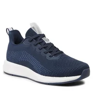 Półbuty męskie - Sneakersy Sprandi MP07-11602-09 Navy - miniaturka - grafika 1