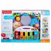 Maty edukacyjne - Fisher Price Mata z pianinkiem muzyczne zwierzątka FWT13 - miniaturka - grafika 1