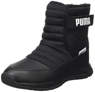 Buty dla dziewczynek - PUMA Unisex buty dziecięce Nieve WTR Ac Ps Sneaker, Puma Czarny - 32 EU - miniaturka - grafika 1