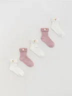 Buciki dla niemowląt - Reserved - Skarpetki 5 pack - złamana biel - miniaturka - grafika 1