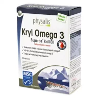 Suplementy naturalne - Physalis Kryl omega 3 Suplement diety 30 tab. - miniaturka - grafika 1