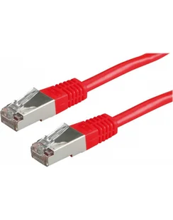 VALUE S/FTP PiMF Patch Cord Cat.6, red, 1.0m 21.99.1331-200 - Patchcordy - miniaturka - grafika 1