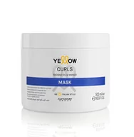 Maski do włosów - Yellow Curls - Maska do włosów kręconych 500ml - miniaturka - grafika 1