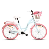 Rowery - Rower miejski damski GOETZE Style 24" kosz - miniaturka - grafika 1