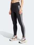 Legginsy - adidas Legginsy 3-Stripes IP2968 Czarny Slim Fit - miniaturka - grafika 1