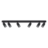 Lampy sufitowe - VERTICAL BLACK SPOT 6xGU10 - miniaturka - grafika 1