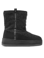 Botki damskie - Napapijri Botki River 04 NP0A4H7E Czarny - miniaturka - grafika 1