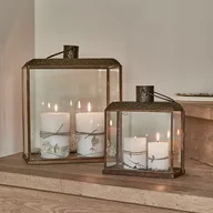 Pozostałe ozdoby ogrodowe - Lampion, zestaw 2 szt. Edwine - miniaturka - grafika 1