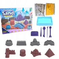 Masy plastyczne - Piasek kinetyczny zestaw foremki do piasku zamki i budowle kinetic sand 0,5 - miniaturka - grafika 1