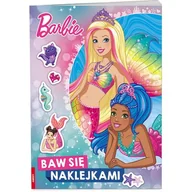 Kolorowanki, wyklejanki - AMEET Barbie Dreamtopia. Baw się naklejkami - praca zbiorowa - miniaturka - grafika 1