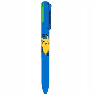 długopis automatyczny POKEMON 4-kolorowy wielokolorowy - Długopisy - miniaturka - grafika 1