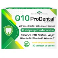 Produkty na nieświeży oddech - Q10 ProDental, smak cytrynowo-miętowy, 30 tabletek do ssania - miniaturka - grafika 1