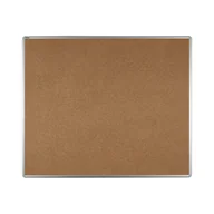 Tablice i flipcharty - ekoTAB Tablica tekstylna ekoTAB w aluminiowej ramie 120 x 90 cm, brązowa 535111 - miniaturka - grafika 1