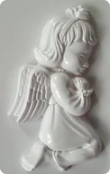 Akcesoria rzeźbiarskie - Artis Dea Forma do odlewów Odlewy gipsowe Aniołek dziewczynka 2002014) 2002014 - miniaturka - grafika 1