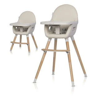 COLIBRO Krzesełko do karmienia SCANDI ALMOND - Krzesełka do karmienia - miniaturka - grafika 1