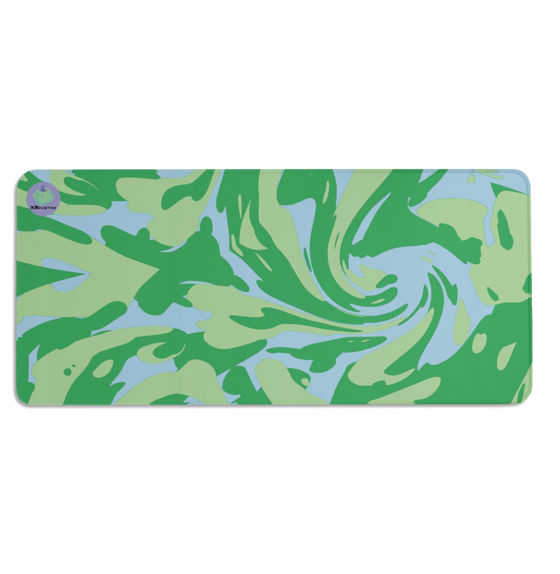 NoName Podkładka DUŻA PODKŁADKA POD MYSZKĘ MYSZ 90x40 XXXL KBcustom Dla Graczy - Magi Green