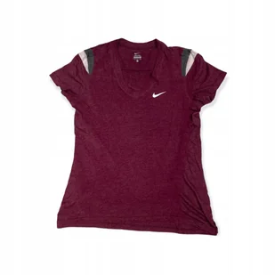 Koszulka t-shirt damski dekolt V NIKE L - Koszulki i topy damskie - miniaturka - grafika 1